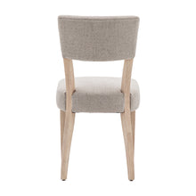 Load image into Gallery viewer, Nala Set of 2 Wooden Upholstered Dining Chairs in Cream