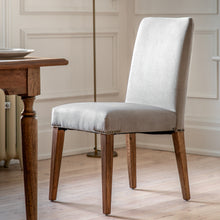 Load image into Gallery viewer, Leilani Set of 2 Velvet Dining Chairs in Neutral