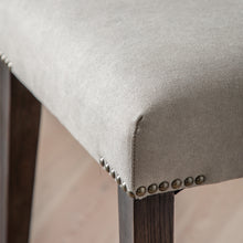 Load image into Gallery viewer, Leilani Set of 2 Linen Dining Chairs in Neutral