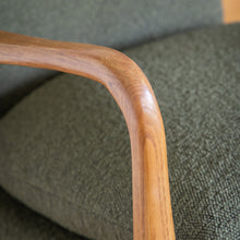 Load image into Gallery viewer, Ffion Boucle Armchair in Dark Green