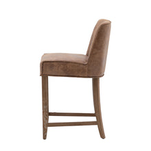 Load image into Gallery viewer, Aspen Set of 2 Leather Bar Stools in Tan