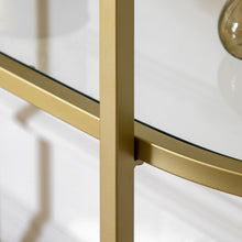 Load image into Gallery viewer, Enya Glass Display Unit in Champagne Gold