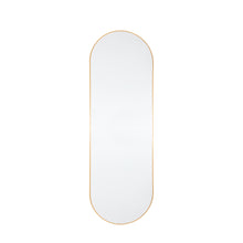 Load image into Gallery viewer, Colleen Oval Mirror in Gold