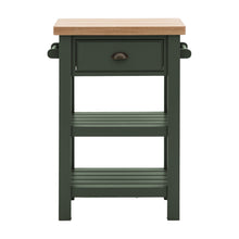 Load image into Gallery viewer, Nala Wooden Butchers Block in Moss Green
