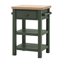 Load image into Gallery viewer, Nala Wooden Butchers Block in Moss Green