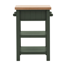 Load image into Gallery viewer, Nala Wooden Butchers Block in Moss Green