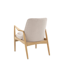 Load image into Gallery viewer, Robin Linen Armchair in Cream