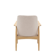 Load image into Gallery viewer, Robin Linen Armchair in Cream