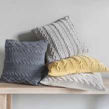 Load image into Gallery viewer, Beeba Cable Knit Cushion