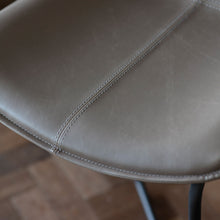Load image into Gallery viewer, May Set of 2 Leather Bar Stools in Brown