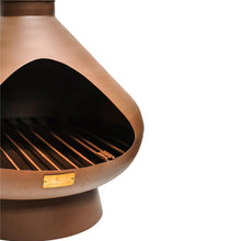 Load image into Gallery viewer, Ivyline Outdoor Fornax Fireplace in Rust
