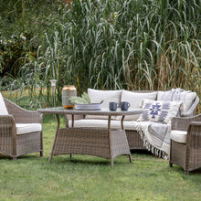 Load image into Gallery viewer, Palma Outdoor Sofa Dining Set in Natural