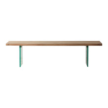 Load image into Gallery viewer, Stephanie Acacia Wood Dining Bench in Natural