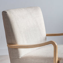 Load image into Gallery viewer, Suzie Linen Armchair in Neutral