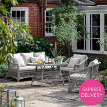 Load image into Gallery viewer, Tuscany Outdoor Sofa Dining Set in Stone