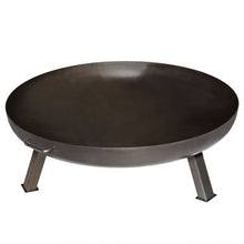 Load image into Gallery viewer, Verona Steel Outdoor Fire Pit in Black