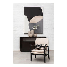 Load image into Gallery viewer, Heidi Oblong Bamboo Console Table in Dark Brown