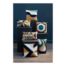 Load image into Gallery viewer, Gina Wavy Stripes Cushion in Multicolour