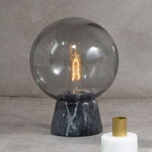 Load image into Gallery viewer, Farah Globe Lamp in Black