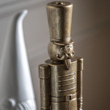 Load image into Gallery viewer, Madeline Nutcracker Soldier in Gold
