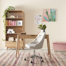 Load image into Gallery viewer, Anja Rectangular Wooden Console Table in Natural 
