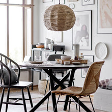 Load image into Gallery viewer, Connor Oak Dining Table in Black
