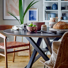 Load image into Gallery viewer, Connor Oak Dining Table in Black

