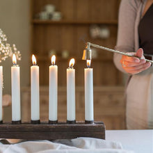 Load image into Gallery viewer, Forged Candle Snuffer in Brass

