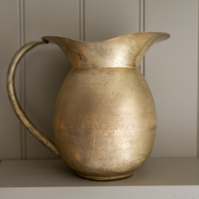 Load image into Gallery viewer, Large Metal Jug in Brass
