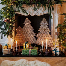 Load image into Gallery viewer, Ivyline Rattan Christmas Tree in Natural
