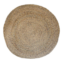 Load image into Gallery viewer, Ivyline Wicker Christmas Tree Mat in Natural
