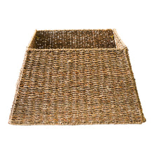 Load image into Gallery viewer, Ivyline Square Foldable Tree Skirt in Seagrass
