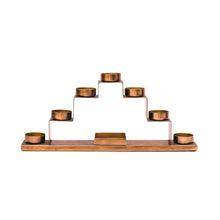 Load image into Gallery viewer, Ivyline Tealight Candle Holder in Antique Brass

