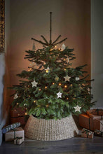 Load image into Gallery viewer, Ivyline Round Foldable Tree Skirt in Seagrass
