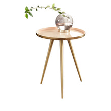Load image into Gallery viewer, Laila Round Side Table in Pink
