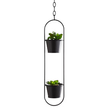 Load image into Gallery viewer, Lalita Hanging Plant Holder in Black
