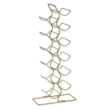 Load image into Gallery viewer, Cadie Wine Rack in Gold
