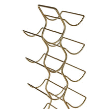 Load image into Gallery viewer, Cadie Wine Rack in Gold
