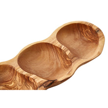 Load image into Gallery viewer, Winnie Wood Antipasti Dish in Brown
