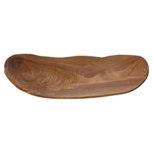 Load image into Gallery viewer, Winnie Wood Flat Fruit Tray in Brown
