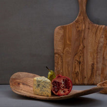 Load image into Gallery viewer, Winnie Wood Flat Fruit Tray in Brown
