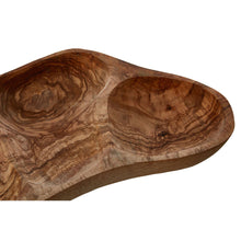 Load image into Gallery viewer, Winnie Wood Antipasti Dish in Brown
