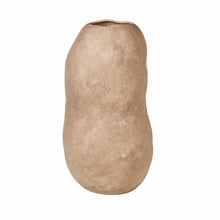 Load image into Gallery viewer, Organic Vase Stoneware Simply Taupe
