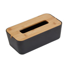 Load image into Gallery viewer, Noah Tissue Box in Black
