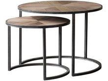 Load image into Gallery viewer, Alma Wooden Nest Of Coffee Tables in Natural
