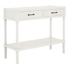 Load image into Gallery viewer, Ingrid Rectangular Wooden Console Table in White
