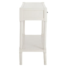Load image into Gallery viewer, Ingrid Rectangular Wooden Console Table in White
