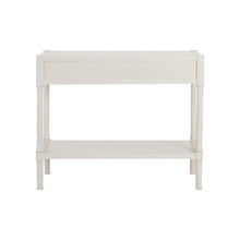 Load image into Gallery viewer, Ingrid Rectangular Wooden Console Table in White
