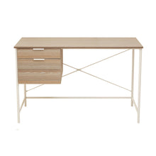 Load image into Gallery viewer, Dani Double Drawer Desk in Light Oak
