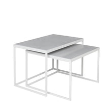 Load image into Gallery viewer, Tilde Table Iron and Eggshell Light Grey
